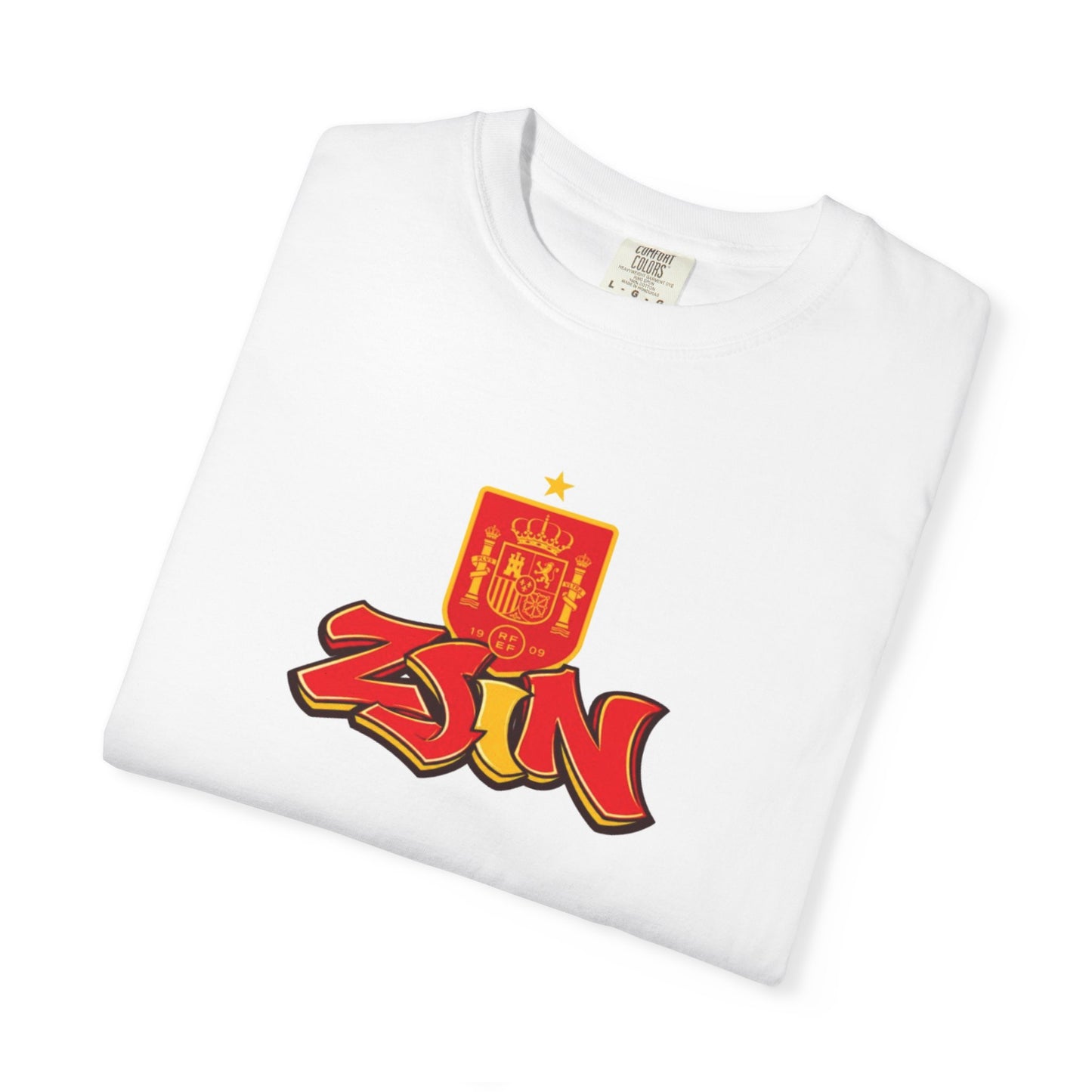SPAIN TEE - RED/ORANGE