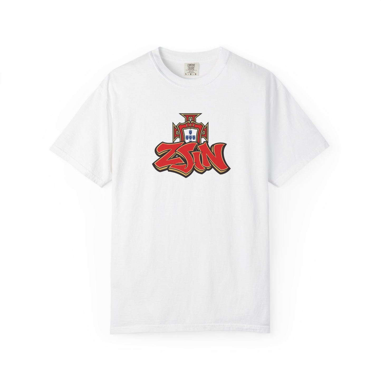 PORTUGAL TEE - RED/GOLD