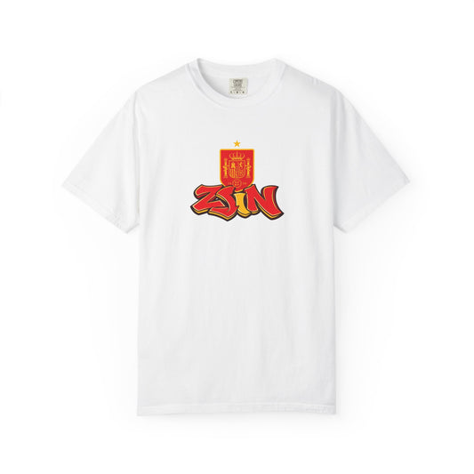 SPAIN TEE - RED/ORANGE