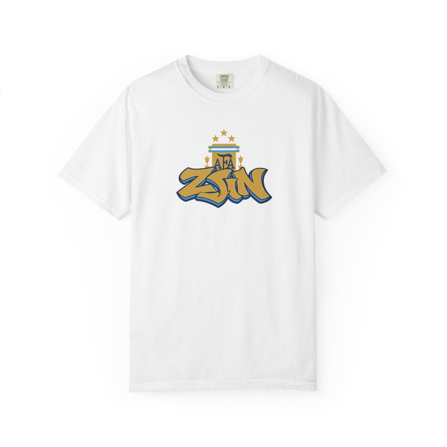 ARGENTINA TEE - BLUE/GOLD