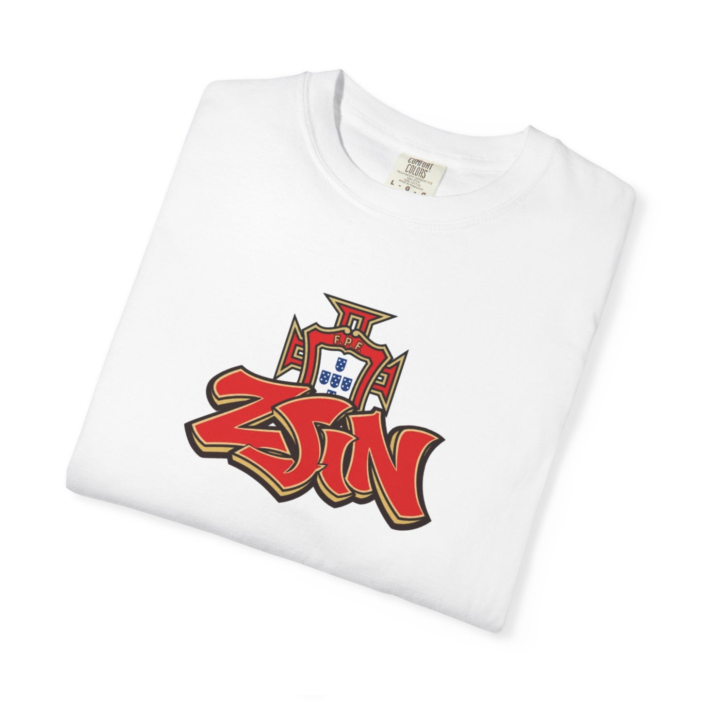 PORTUGAL TEE - RED/GOLD
