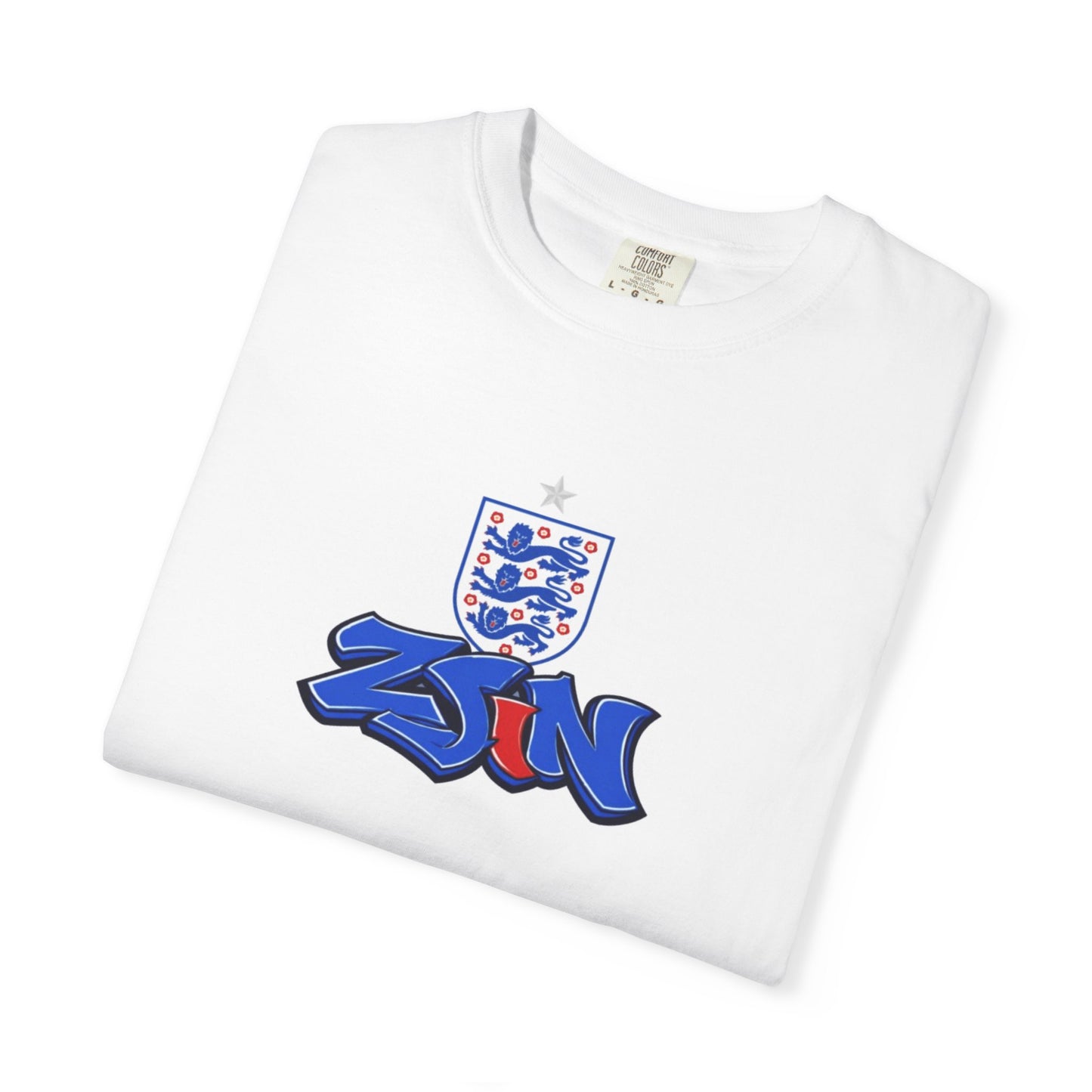 ENGLAND TEE - BLUE/RED